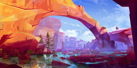 Mood Reference, Alien Planets, Fantasy Cartoon, Environment Painting, House Cartoon, 동화 삽화, Landscape Concept, Alien Planet, Landscape Drawings