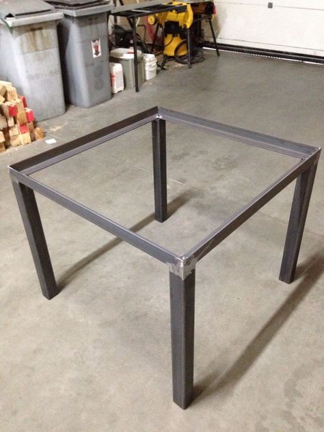 Steel Projects Welding, Welded Table, Steel Frame Furniture, Metal Table Frame, Steel Bed Design, Build Outdoor Furniture, Metal Sheet Design, Iron Furniture Design, Steel Furniture Design