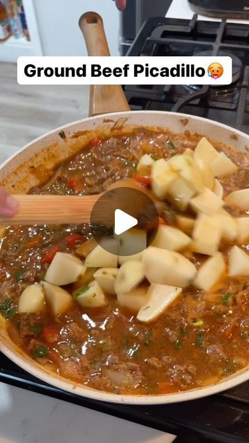 Cooking Spanglish on Instagram: "🚨Save this video for the best Ground Beef Picadillo🔥 🚀Follow for more 👉🏻Subscribe for full recipes (link in bio) #groundbeef #groundbeefrecipes #picadillo #recetasfaciles #recetascaseras #mexicancooking #mexicanfood" Ground Beef Picadillo, Beef Picadillo, Full Recipes, Mexican Cooking, January 23, Ground Beef Recipes, Ground Beef, Mexican Food Recipes, Stew