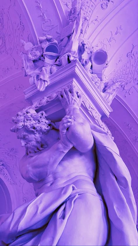 Purple Statue Aesthetic, Purple Witch Aesthetic Wallpaper, Purple Ipad Theme, Shades Of Purple Aesthetic, Statue Aesthetic, Color Thesaurus, Purple Ipad, Purple Widget, Pastel Skull