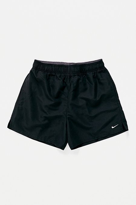 Nike Solid Black Swim Trunks Cute Swim Trunks, Clothes Shifting, Men's Bathing Suits, Swimming Clothes, Black Swim Shorts, Black Swim Trunks, Smink Inspiration, Men's Swimwear, Swimming Shorts