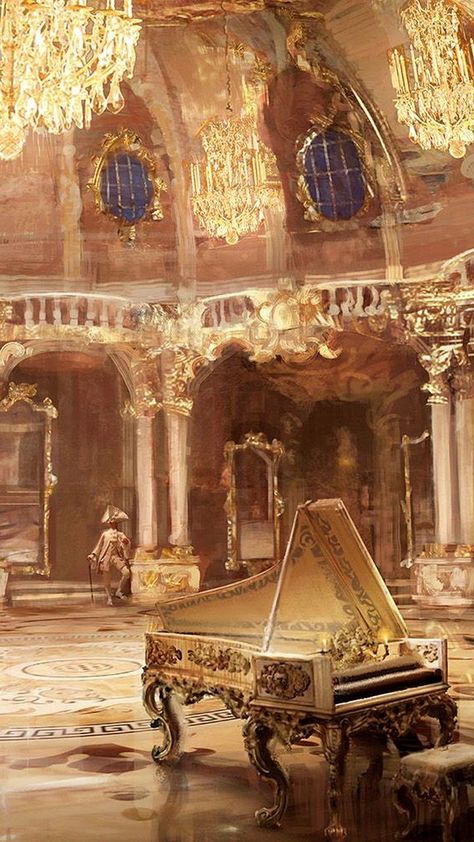 Ballroom Aesthetic, Castle Aesthetic, Rennaissance Art, Royal Aesthetic, Gold Aesthetic, Aesthetic Painting, Ethereal Art, Classical Art, Old Art