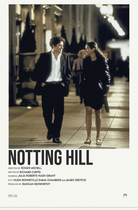 Notting Hill Movie, Iconic Movie Posters, Film Posters Minimalist, Happy End, Film Posters Vintage, Movie Poster Wall, Movie Covers, Movie Prints, Alternative Movie Posters