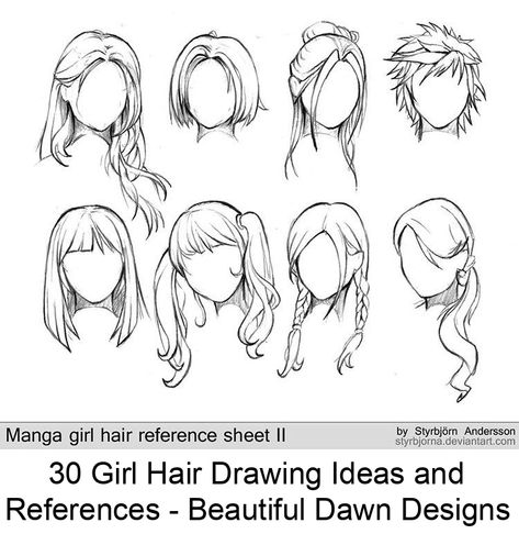 If you're looking for girl hair drawing ideas and references, I have a collection that will help you practice drawing hair. Hair Drawing Ideas, Girl Hair Drawing, Beautiful Dawn, Paper Art Design, Dramatic Hair, Practice Drawing, Drawing Body Poses, Drawing Hair, Hair Sketch