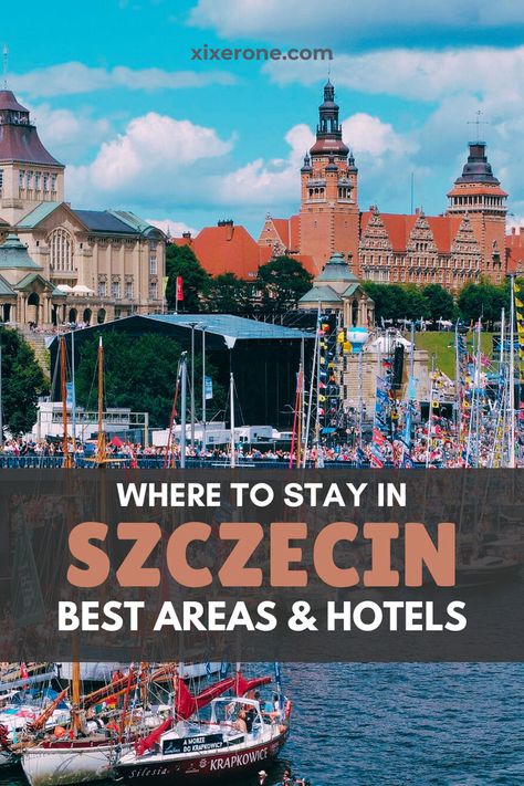 Looking for the best areas to stay in Szczecin? From the historic Old Town and Srodmiescie to modern Prawobrzeze and Polnoc, these are the best areas and hotels in the Polish city. Unique Vacation Rentals, Hotels Luxury, Neighborhood Guide, Luxury Hotel, Old Town, Budget Friendly, Poland, Vacation Rental, The Neighbourhood