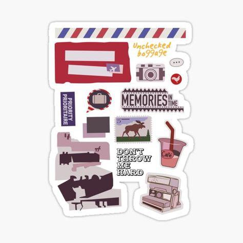 Life Is Strange Stickers, Max Caufield, Loser Core, Max Caulfield, Diary Sticker, Diary Design, Sketchbook Cover, S Diary, Life Is Strange