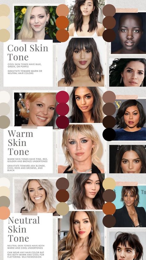 Make Up For Neutral Skin Tone, Hair Colour For Neutral Undertone, Colour For Tan Skin, Hair Colour For Wheatish Skin Tone, Hair Colour For Skin Tone, Colours For Warm Undertone Skin, Best Colours For Brown Skin, Hair Colours For Neutral Skin Tones, Skin Tone Hair Color Chart