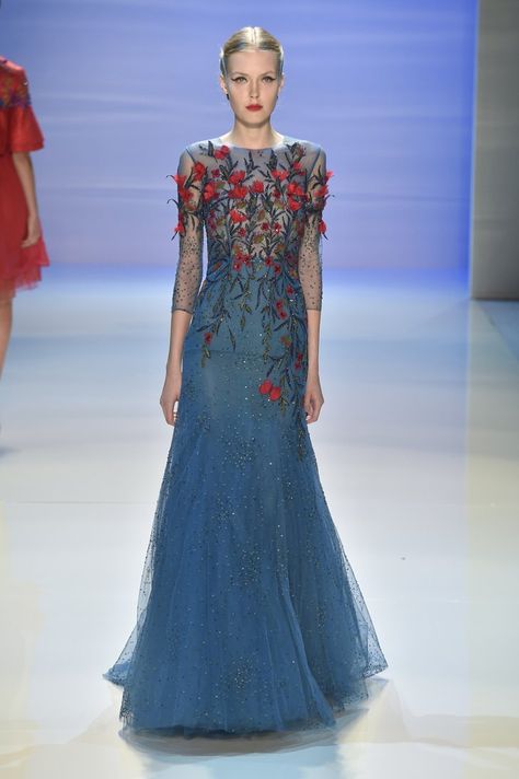 Pin for Later: The Couture Week Looks We Hope to See on the Red Carpet Georges Hobeika Haute Couture Fall 2014 George Hobeika, Couture 2014, Georges Hobeika, Illusion Dress, Couture Week, Fall 2014, Couture Collection, Beautiful Gowns, Fashion Designers