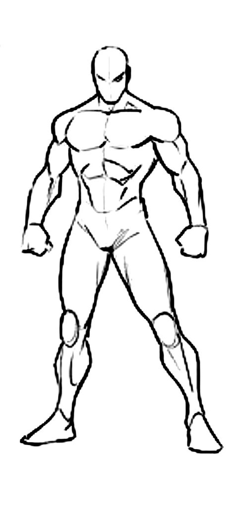 Super Hero Base Drawing, Comic Body Reference, Super Hero Poses Male, Superhero Standing Pose Reference, Hero Body Reference, Hero Base Pose, Super Hero Body Drawing, Superhero Anatomy Reference, Male Hero Pose Reference