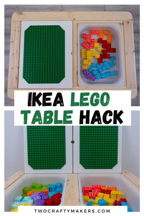 Flisat Lego Table, Ikea Lego Table, Ikea Lego, Diy Lego Table, Ikea Table Hack, Lego Table Ikea, Ikea Flisat Table, Lego Table Diy, Ikea Toy Storage