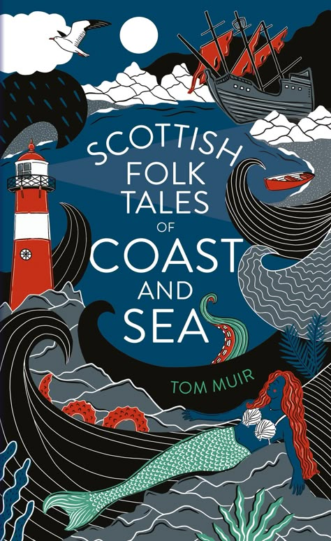 Tom Muir, a native of Scotland's Orkney Islands collects unusual folk tales of Scotland's coastal places. Books About Scotland, Traditional Tales, Orkney Islands, Sea Monsters, Book List, Folk Tales, Amazon Book Store, Book Inspiration, Children’s Books