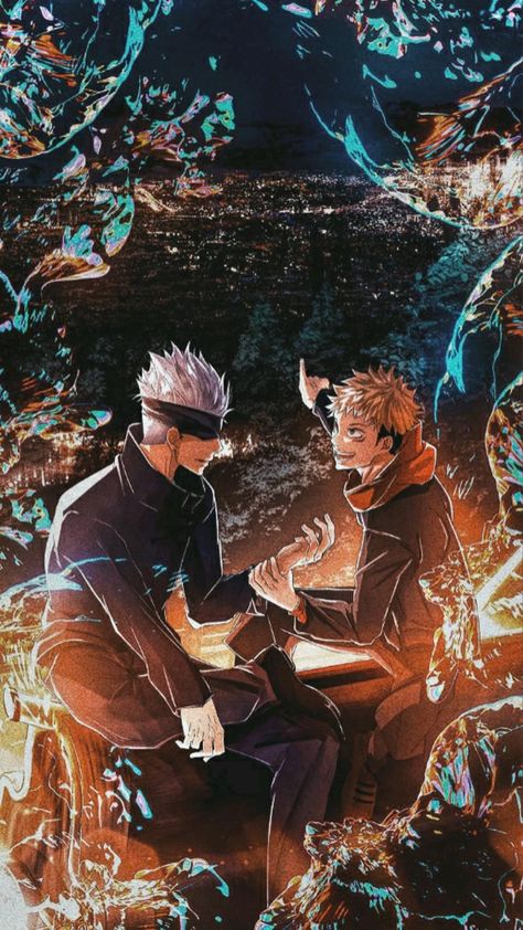 Jujutsu Kaisen Wallpaper, Jujutsu Kaisen, Wallpaper Iphone, Jujutsu, Wallpapers, Iphone, Anime, Blue