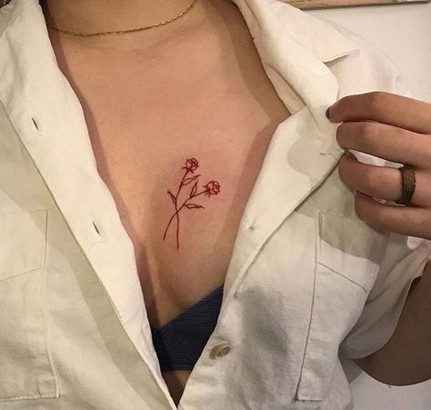 Red Rose Tattoo, Red Ink Tattoos, Red Tattoos, Cool Small Tattoos, Classy Tattoos, Tattoo Feminina, Discreet Tattoos, Dainty Tattoos, Subtle Tattoos