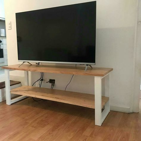 Tv Stand Decor Living Room, Mesa Tv, Meja Tv, Tv Stand Decor, Furniture Fix, Table Tv, Dream Room Inspiration, Diy Wood Projects, Dream Room