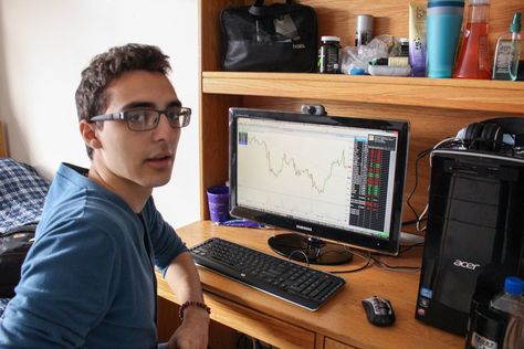 We Spend A Day With The 18-Year-Old Wunderkind Who's Starting A Hedge Fund In His Dorm Room Fund Manager, Dropping Out Of College, Hedge Fund Manager, Hedge Fund, Make 10, Making 10, Business Insider, 20 Years Old, Forex Trading Strategies