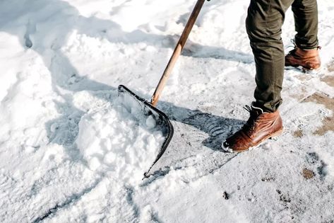 This Old House researched the best snow removal equipment to help you keep your Home safe throughout the winter season. #HomeOwnerTips Electric Snow Shovel, Snow Removal Equipment, Snow Shovels, Ice Remover, Snow Night, Snow Melting, Ice Scraper, This Old House, Ice Melting