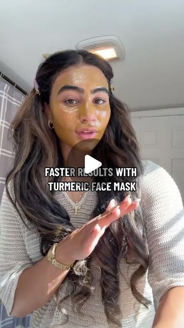 At Home Facials, Home Made Face Mask, Turmeric Benefits For Skin, Turmeric Skin Care, Turmeric For Skin, Facial At Home, Home Facial, Turmeric Face Mask, Tumeric Face Mask