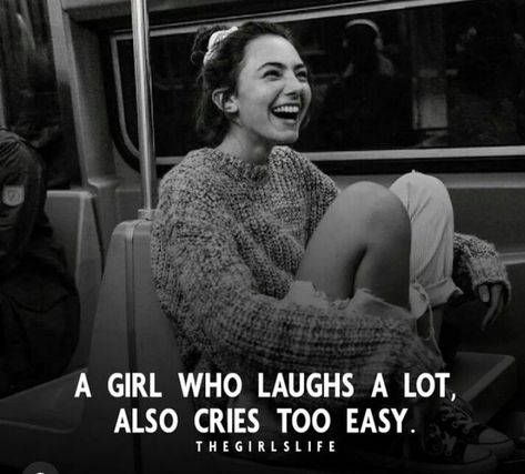 Weird Girl Quotes, Girl Laughing, Make A Girl Laugh, Helpful Quotes, Girl Motivation, Bad Temper, Girl Truths, Laughing Quotes, Bad Girl Quotes