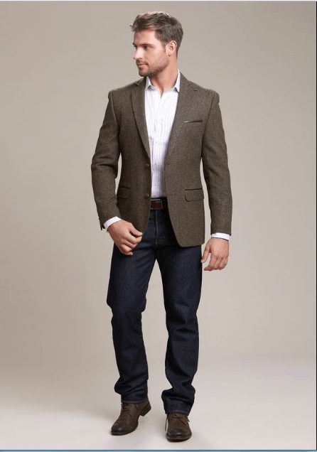 How To Wear a Sports Jacket With Jeans–25 Combinations for Men Mens Brown Sport Coat Outfit, Mens Sport Coat Outfit Jeans, Brown Sports Coat Men, Sports Jacket With Jeans, Sport Coat With Jeans, Mens Sport Coat Outfit, Sport Coat And Jeans, Sports Coat And Jeans, Sports Jacket Outfit