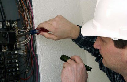 How to Rewire a House | DoItYourself.com Rewiring A House, How Electricity Works, Circuit Breaker Panel, Ac Wiring, Bad Touch, Electrical Shop, Electrical Breakers, Breaker Panel, Breaker Box