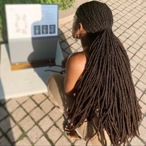 Locs Long, Beautiful Dreadlocks, Beautiful Black Hair, Love Pain, Dreadlock Styles, Luscious Hair, This Is My Story, Black Hair Care, Natural Hair Inspiration