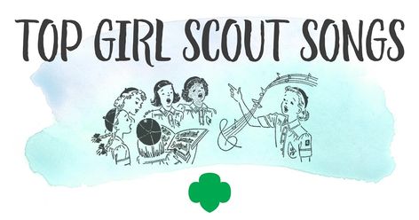 The Results for the Top Girl Scout Songs Are In! Junior Girl Scout Badges, Girl Scout Songs, Girl Scout Daisy Activities, Girl Scout Meeting Ideas, Girl Scout Mom, Girl Scout Troop Leader, Girl Scouts Daisy, Girl Scouts Brownies, Gnome Designs