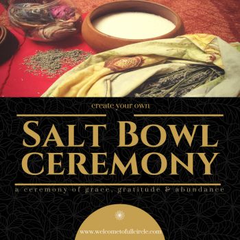 Salt Bowl Ideas, Salt Bowl For Protection, Burning Ceremony, Salt Cleanse, Dream Realm, Salt Bowl, Full Moon Party, Sacred Circle, Kitchen Witchery