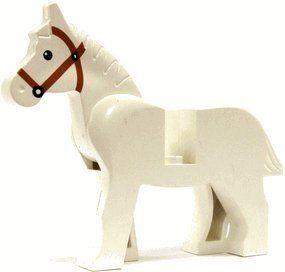 Lego Birthday Party Favors, Lego Horse, Crayola Pens, Animals Horse, Horse White, Horse Toys, Lego Animals, Lego Birthday Party, Lego Blocks