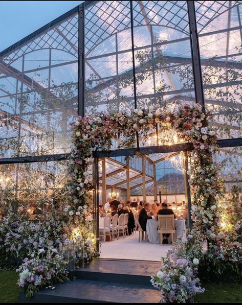 Greenhouse Venue, Tuscan Garden, Events Place, Greenhouse Wedding, Garden Wedding Venue, Venue Decor, Outdoor Wedding Decorations, Cute Wedding Ideas, Wedding Decor Elegant