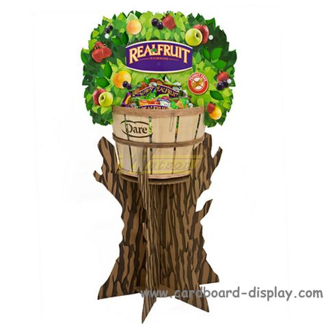 Fruit product cardboard dump bin display Pop Decor, Posm Display, Fruit Bowl Display, Pallet Display, Display Retail, Fruit Shape, Point Of Sale Display, Fruit Logo, Fruit Displays