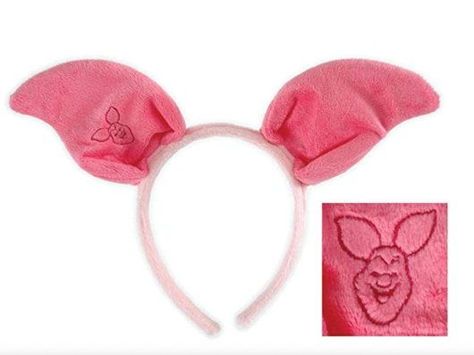 Piglet Face, Piglet Ears, Winnie The Pooh Ears, Piglet Costume, Disney Piglet, Winnie The Pooh Costume, Winnie The Pooh Piglet, Pooh Piglet, Pink Headbands