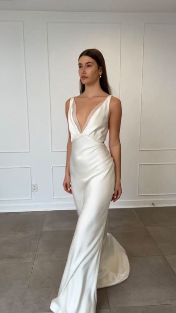 Prea James, Minimalist Gown, Wedding Reception Dress, Guest Attire, Dream Wedding Ideas Dresses, Wedding Attire Guest, Brides Wedding Dress, Reception Dress, Mode Inspo