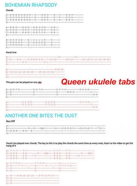 Ukulele Tabs Songs, Ukelele Chords Ukulele Songs, Ocarina Tabs, Ukulele Songs Beginner, Uke Tabs, Guitar Cord, Ukulele Chords Songs, Song Notes, Uke Songs