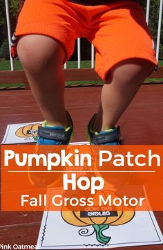 Fall Gross Motor Game - Pumpkin Patch Hop. Fun way to get in brain breaks and movement with an autumn theme! Pumpkin Lesson Plans, Pumpkin Lessons, Pumpkins Preschool, October Lessons, Fall Lesson Plans, Fall Preschool Activities, Pumpkin Activities, Fall Lessons, Halloween Preschool