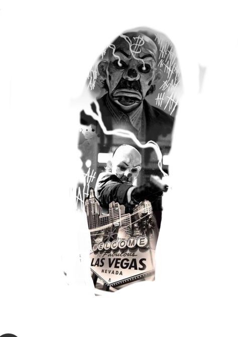 Clown Sleeve Tattoo, Gangster Sleeve Tattoo, Chicano Leg Tattoo, The Town Tattoo, Tattoo Gangster, Upper Arm Tattoos For Guys, Boxing Tattoos, Tattoo Mafia, Chest Tattoo Drawings