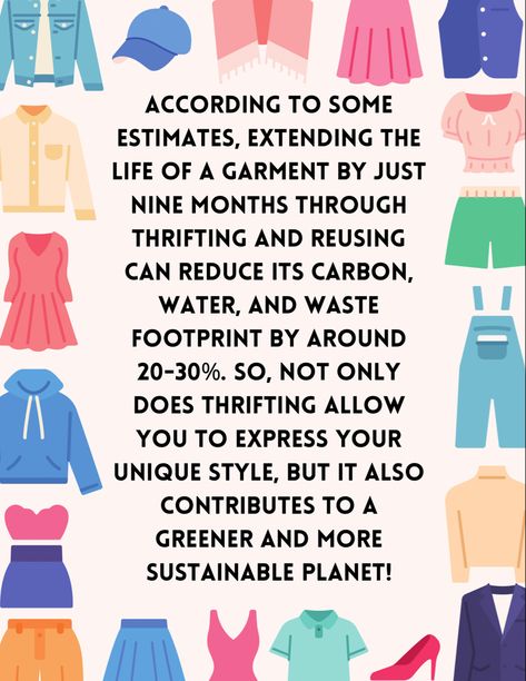 Discover the enchantment of thrifting and unlock a world of sustainable style. Explore hidden treasures, breathe life into forgotten finds, and embrace the art of repurposing. Delve into the realm of second-hand fashion, where each piece tells a story and offers a unique touch to your personal style. Join the movement towards conscious consumption, reduce waste, and make a positive impact on the planet. Let's celebrate the beauty of pre-loved fashion and embrace the thrill of uncovering hidden g Anti Consumerism, Conscious Consumption, Hand Fashion, The Enchantments, Sustainable Style, Frugal Living Tips, Frugal Tips, Nine Months, Conscious Consumer