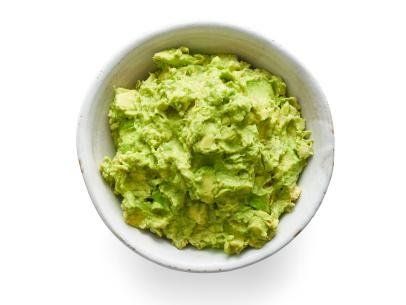 Smashed Avocados Recipe | Guy Fieri | Food Network Avocado Smash Recipes, Sweet Sixteen Dinner, Lunch For Work Ideas, Avocado Smash, Sides For Dinner, Lunch For Work, Spreads Recipes, School Nutrition, Recipes For Appetizers