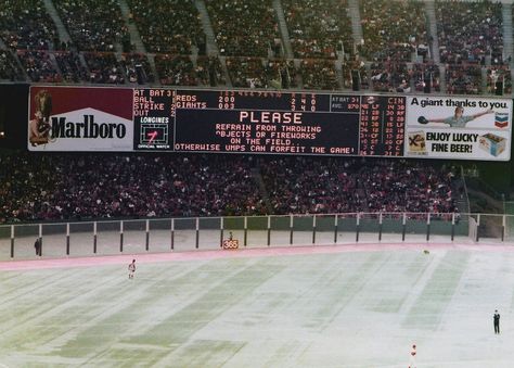 Candlestick Park | by eks4003 Anaheim Angels Baseball, Major League Baseball Stadiums, Sf Giants Baseball, Candlestick Park, San Francisco Giants Baseball, Baltimore Colts, Baseball Park, Anaheim Angels, Sports Posters