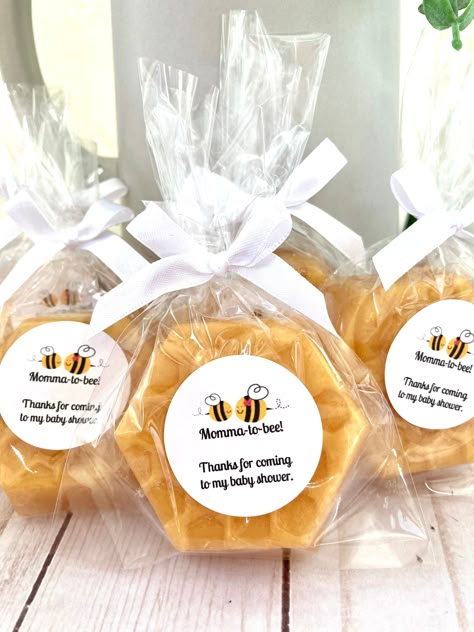 Bee Favors, Bee Soap, Bee Themed Birthday Party, Bee Favor, Bee Candles, Honey Bee Baby Shower, Shower Favors Baby, Bee Baby Shower Theme, Mommy To Bee