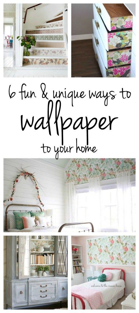 diy wallpaper ideas | wallpaper accent wall | unique wallpaper ideas Unique Wallpaper Ideas, Wallpaper Accent Wall Bedroom, Ways To Use Wallpaper, Wall Paper Ideas, Wall Bedroom Diy, Wallpaper Project, Accent Wall Bedroom, Wallpaper Accent, Wallpaper Accent Wall