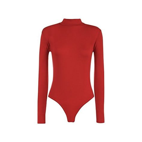 Womens Turtle Neck Bodysuit Ladies Long Sleeve Stretch Leotard Top... (115 MXN) ❤ liked on Polyvore featuring tops, long sleeve bodysuit, red body suit, turtle neck top, long sleeve body suit and long sleeve stretch top Ladybug Cosplay, Red Long Sleeve Bodysuit, Turtle Neck Bodysuit, Red Leotard, Long Sleeve Body Suit, Leotard Tops, Red Long Sleeve Tops, Long Sleeve Leotard, High Neck Bodysuit