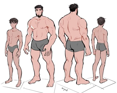 Big Man Drawing Reference, Chubby Male Body Reference Drawing, Big Man Drawing, Chubby Man Reference, Male Body Types Reference, Chubby Guy Reference, Chubby Male Body Reference, Body Types Reference, Chubby Reference