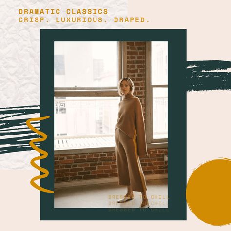 Loungewear Sets for the Body Types: Dramatic Classics | The Aligned Lover Dramatic Classic Loungewear, Kibbe Classic, Kelsey Simone, Gold Shoe, Jackie Onassis, Chocolate Gold, Flamboyant Natural, Personal Image, Dramatic Classic