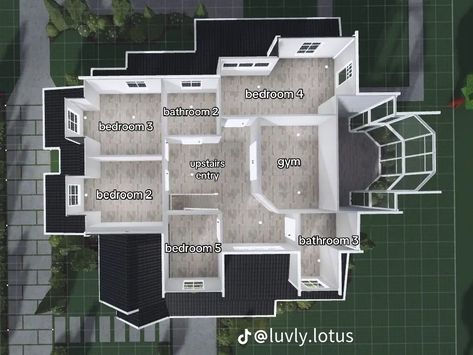 Bloxburg House Ideas With Layout, Bloxburg House Ideas Layout 2 Story Big, Bloxburg House Layouts 2 Story 5 Bedroom, Bloxburg Old Money House Layout, Big House Layout Bloxburg, Medium Bloxburg House Layout, Bloc Burg House, Large Bloxburg House Layouts, Bloc Burg House Layout