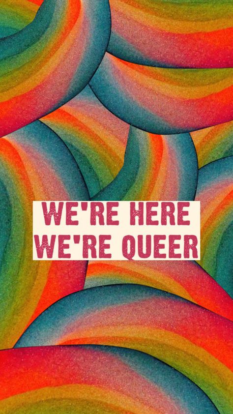 #rainbow #queer #gay #lgbtq Pride Posters Aesthetic, Queer Posters Aesthetic, Queer Pride Aesthetic, Queerplatonic Aesthetic, Queer Vision Board, Queer Branding, Queer Moodboard, Gay Pride Aesthetic, Queer Decor