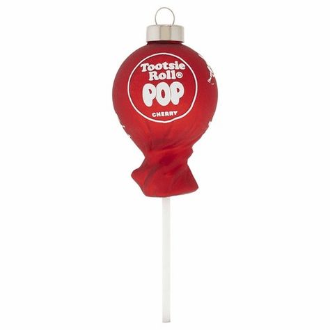 Pop Christmas, Tootsie Roll Pops, Red Cupcakes, Tootsie Pop, Food Christmas, Tree Theme, Food Ornaments, Tootsie Roll, Traditional Christmas Decorations