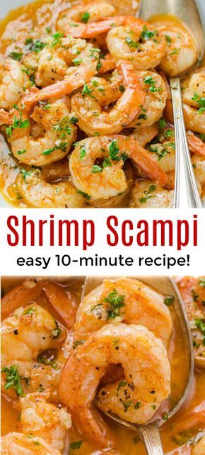 Scampi Shrimp, Shrimp Scampi Pasta Recipes, Easy Shrimp Scampi Recipe, Scampi Sauce, Easy Shrimp Scampi, Best Shrimp Recipes, Baked Shrimp Scampi, Seafood Shrimp, Shrimp Scampi Recipe