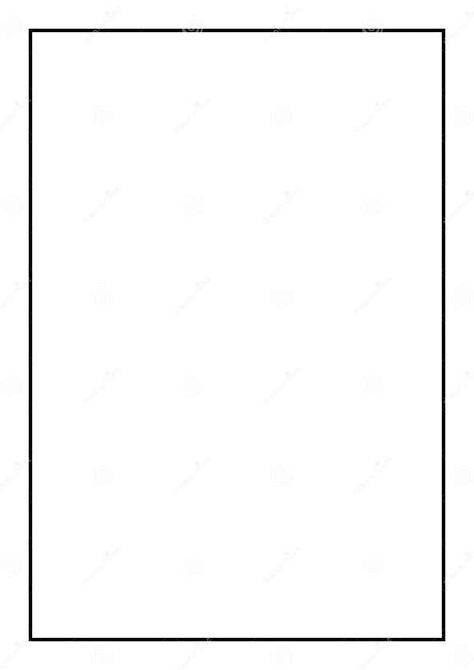 A4 Size Paper White Background, A4 Size White Background, A4 Size Paper Border Design Simple Line, Simple Background With Border, White Page With Border, A4 Size Paper Border Design Simple Black And White, Empty Templates Design, Plain Border Design, Black Page Blank