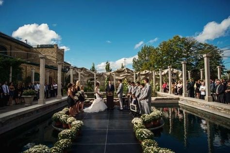 Photo 10 of 31 - Hacienda Sarria Hacienda Sarria, Pond Wedding, Under The Tuscan Sun, Bridal Guide, Venue Decorations, Mansion Wedding, Wedding Stage, Outdoor Wedding Ceremony, Wedding Date