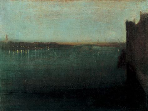 James Whistler nocturne grey gold James Whistler, James Abbott Mcneill Whistler, James Mcneill Whistler, Westminster Bridge, Night Painting, Whistler, Famous Artists, Rock Climbing, Art Abstrait